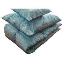 Óceán Prémium Selyemangin kék paplan párna kispárna