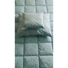 Óceán Prémium Selyemangin kék paplan párna kispárna