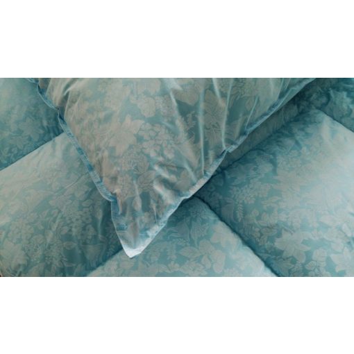 Óceán Prémium Selyemangin kék paplan párna kispárna