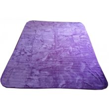 Lilka full vastag lila Pléd Ágytakaró