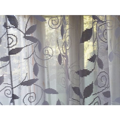 Graciána Fehér Jacquard Függöny 250 x 300 cm