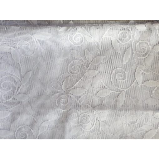 Graciána Fehér Jacquard Függöny 250 x 300 cm