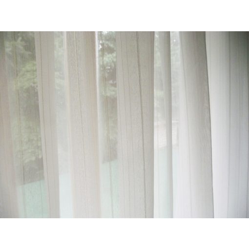 Annavera Fehér Arany Organza Függöny 250 x 300 cm