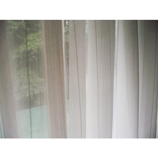 Annavera Fehér Arany Organza Függöny 250 x 300 cm