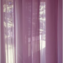 Delinke Rózsaszín Organza Függöny 250 x 300 cm