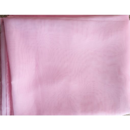 Delinke Rózsaszín Organza Függöny 250 x 300 cm