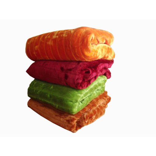 Nari full vastag narancs pléd ágytakaró 200x240cm