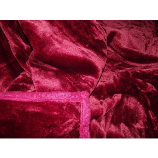Kármen Bordó Ágytakaró Pléd 150 x 200 cm