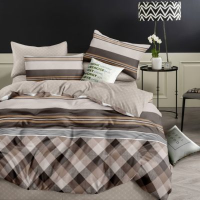 Barni kockás ágyneműhuzat garnitúra 3 részes