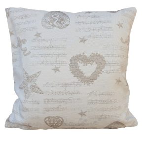 Mikulás száncsengő díszpárna