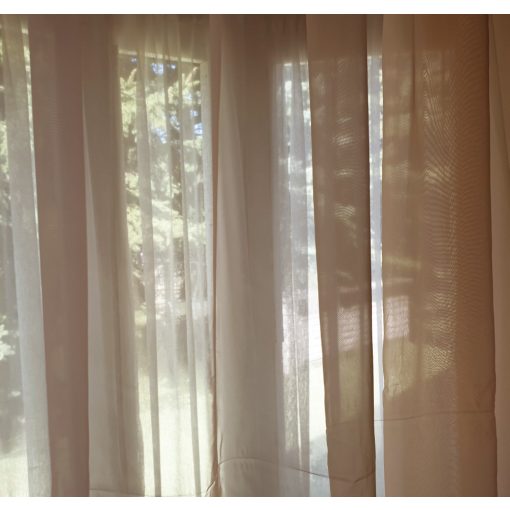 Lili Barack fényáteresztő Organza Függöny -készre varrt 250 x 250 cm