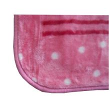 Maci barátság Rózsaszín Fehér Gyerek Pléd, Ágytakaró 100 x 140 cm