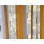 Gitta fényáteresztő Narancs Csíkos Organza Függöny -készre varrt 250 x 250 cm