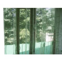 Stefánia Zöld Organza függöny - készre varrt 250 x 300 cm