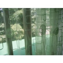 Stefánia Zöld Organza függöny - készre varrt 250 x 300 cm