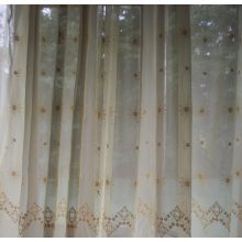 Roses Krém Organza függöny - készre varrt