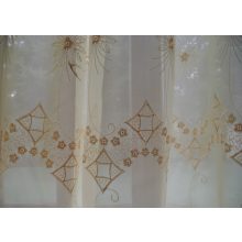 Roses Krém Organza függöny - készre varrt