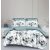 Daunte Virágmintás Pamut Ágyneműhuzat 7 részes kék
