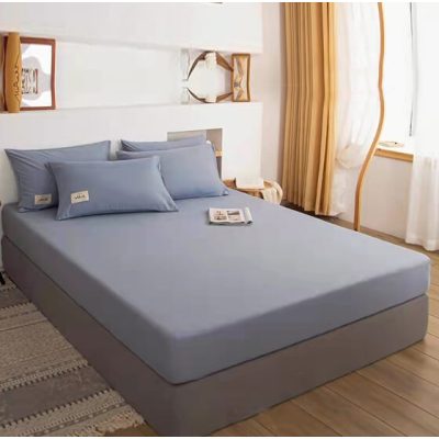 Pamíno szürke pamut gumis lepedő 200 x 220 cm webáruház-szepagynemu.hu