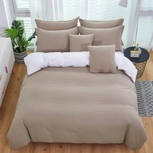 Luciana Bézs-Fehér ágyneműhuzat garnitúra 7 részes 140x200 cm