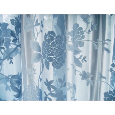 Kékvirág Kék Dekorfüggöny 250 x 300 cm