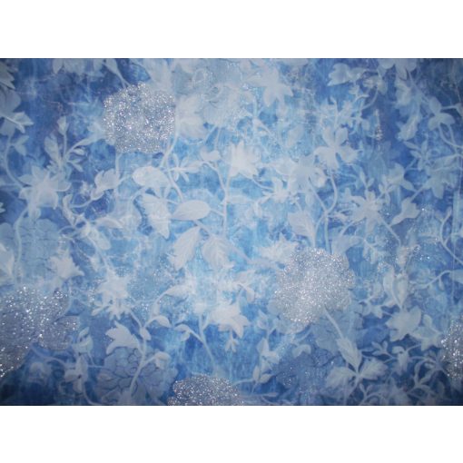 Kékvirág Kék Dekorfüggöny 250 x 300 cm