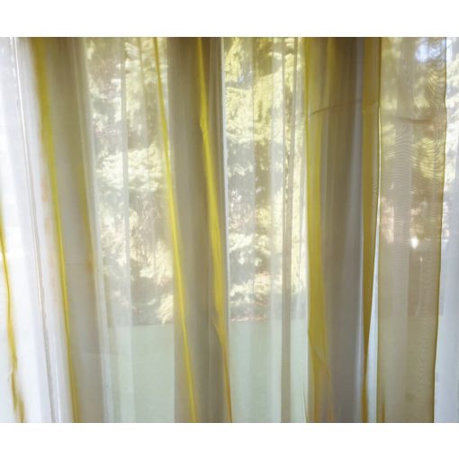 Deby Arany Sárga Organza függöny - készre varrt 250 x 250 cm