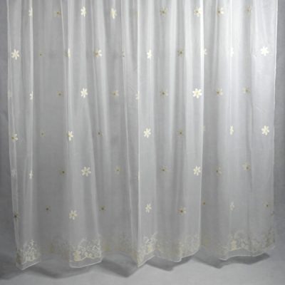Fátyolvirág Fehér Organza Függöny 250 x 300