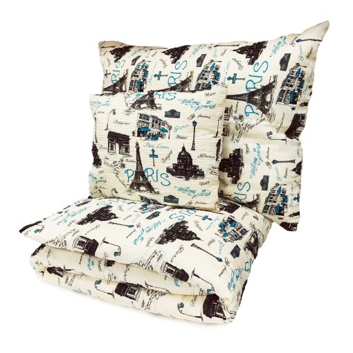 Betti 3 részes krepp ágyneműhuzat garnitúra Párizs