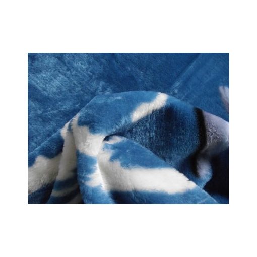 Medárda Kék Delfines Pléd, Ágytakaró 150 x 200 cm