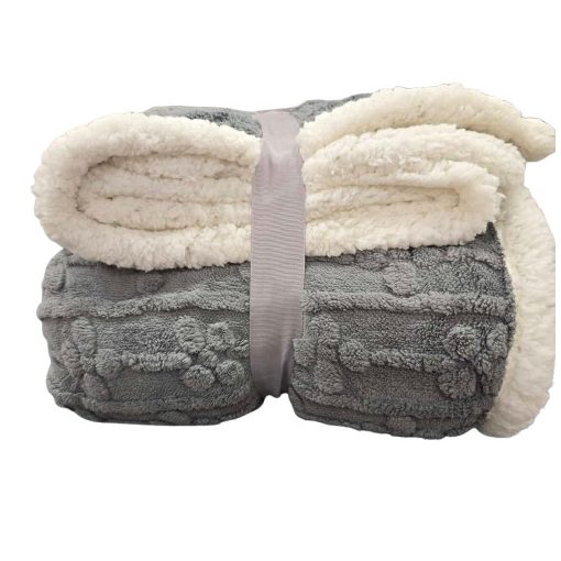 Tália Krém Szürke Ágytakaró két méretben