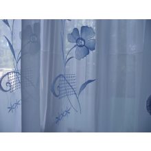 Vera Kék Organza függöny - készre varrt 250 x 300 cm