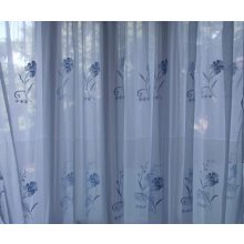 Vera Kék Organza függöny - készre varrt 250 x 300 cm