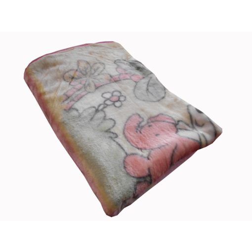 Buci Maci Krém Sárga gyerek Ágytakaró Pléd 100 x 140cm