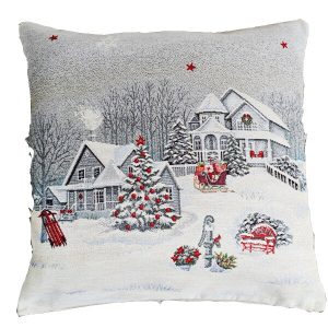 Rampel Karácsonyi Táj Díszpárna 40 x 40 cm