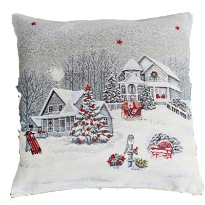 Rampel Karácsonyi Táj Díszpárna 40 x 40 cm