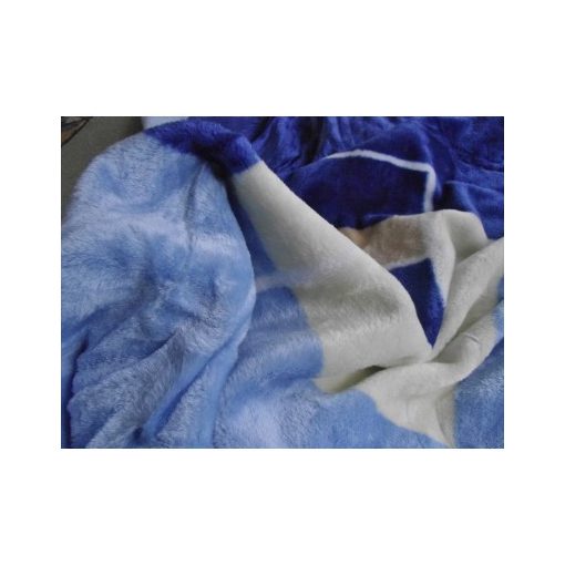 Greg Kék-Fehér Pléd Ágytakaró 150 x 200 cm