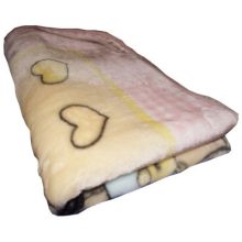 Cica játék Fehér Rózsaszín gyermek Ágytakaró Pléd 100 x 140 cm