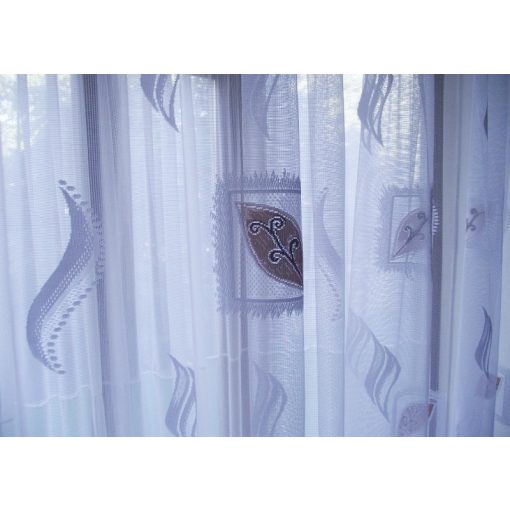 Honória Fehér Jacquard Függöny 250 x 300 cm