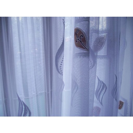 Honória Fehér Jacquard Függöny 250 x 300 cm
