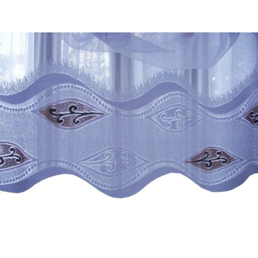 Honória Fehér Jacquard Függöny 250 x 300 cm