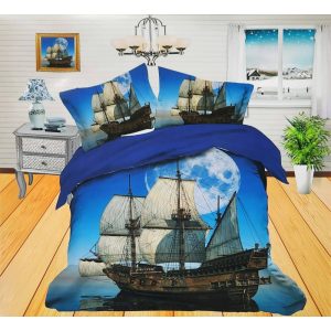 Hajós 3D ágyneműhuzat 6 részes nagy paplanos