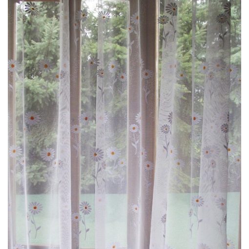 Darlene Margaréta Virágos Jacquard függöny 250 cm x 300 cm