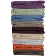 Réta krém pamut gumis lepedő 100 x 200 cm
