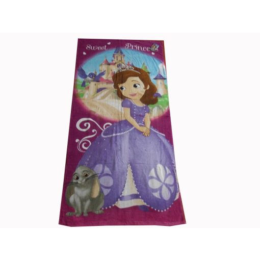 Édes Kis-Hercegnő Disney Törölköző 70x140cm lila