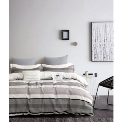 Rabia 6 részes ágyneműhuzat dupla paplanos szürke