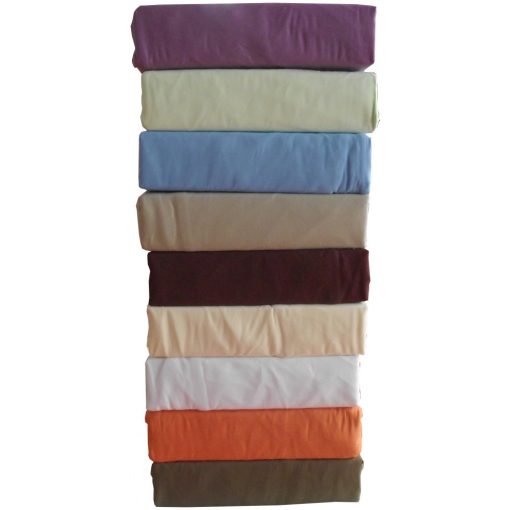 Nanett lila pamut gumis lepedő 200 x 200 cm