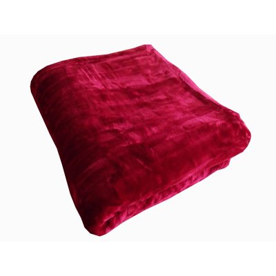 Redi full vastag bordó pléd ágytakaró