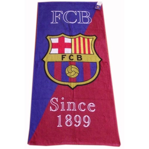 Barcelona Piros Kék Pamut Törölköző