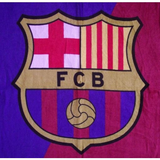 Barcelona Piros Kék Pamut Törölköző